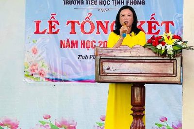 Sáng ngày 26/5/2023, Trường TH Tịnh Phong tổ chức lễ tổng kết năm học 2022-2023. Khép lại một năm học đầy thành công của thầy và trò trường TH Tịnh Phong.